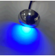 LED Courtesy LIGHT- 1 watt - 9-32 VOLTS - IP67 -  Polished Stainless Steel - Blue / white or warm white - WK-SS1PSX - AZLED